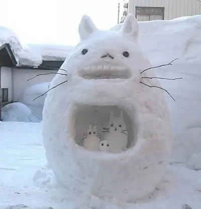 可爱的龙猫