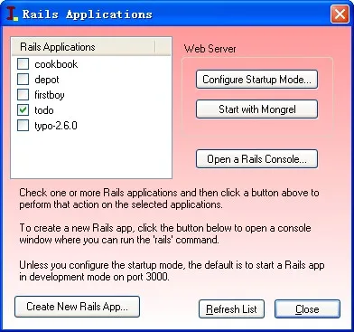 rails application