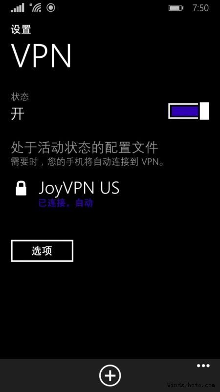 成功连接 VPN 访问 Facebook 页面